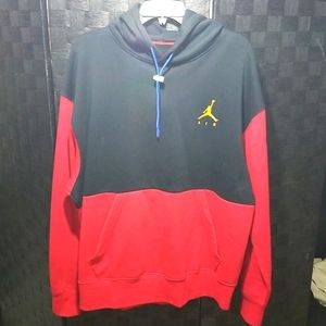 Air Jordan Hoodie size XL Red and Black